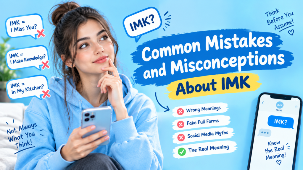 Common Mistakes and Misconceptions About IMK