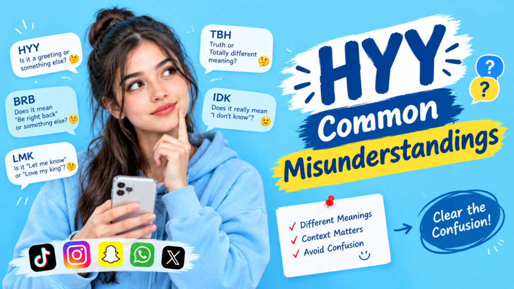 Common Misunderstandings 