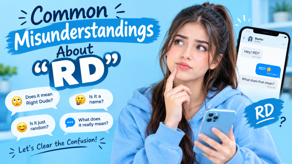 Common Misunderstandings About RD
