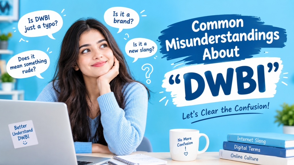 Common Misunderstandings About dwbi