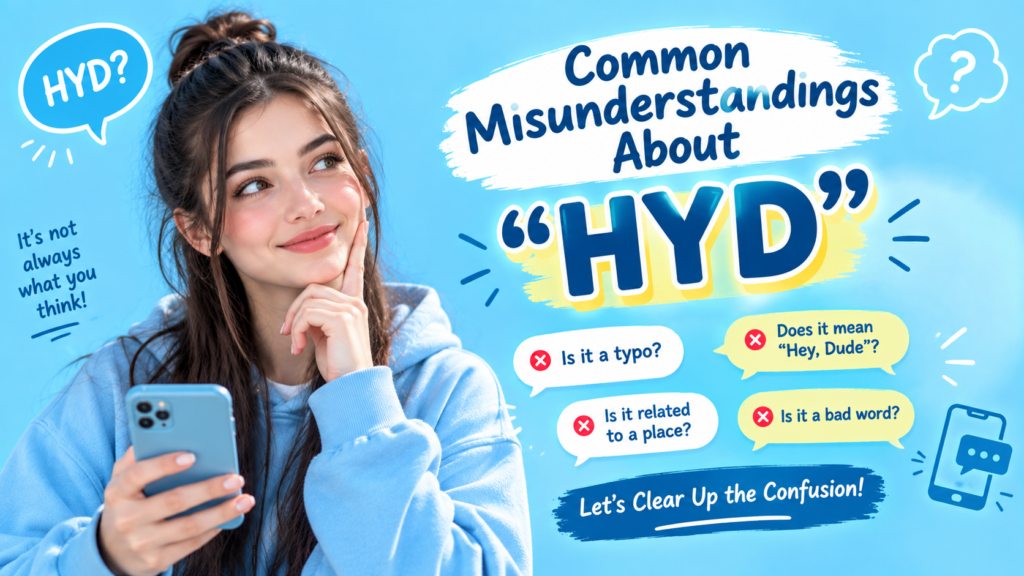 Common Misunderstandings About hyd