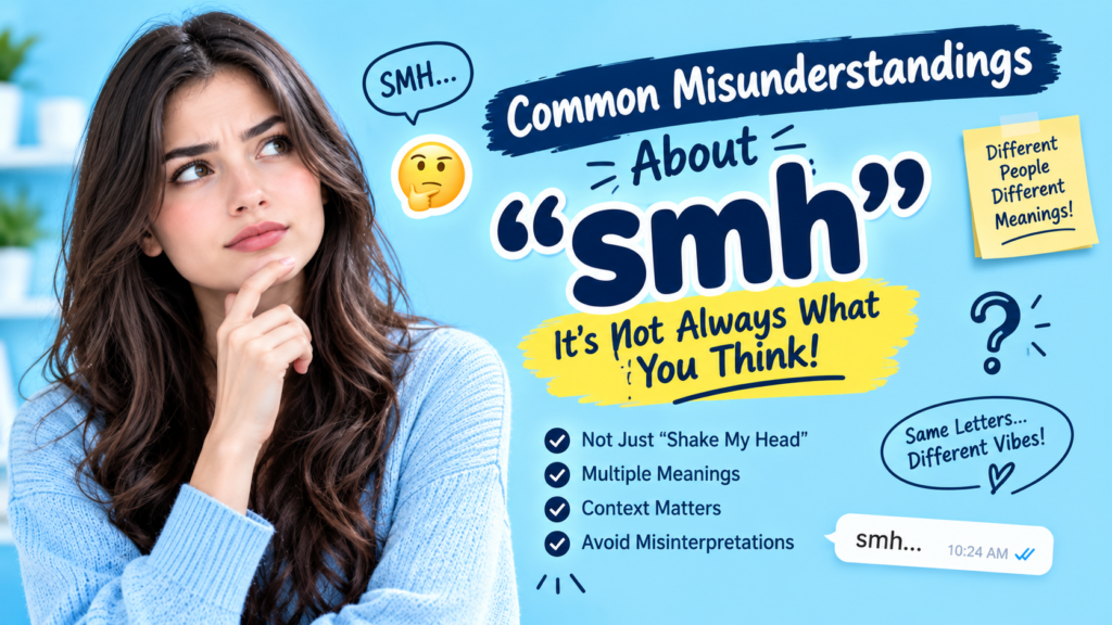 Common Misunderstandings About smh