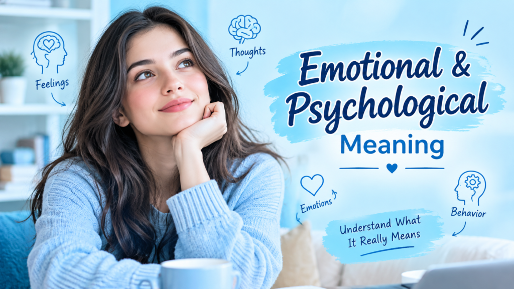 Emotional & Psychological Meaning 