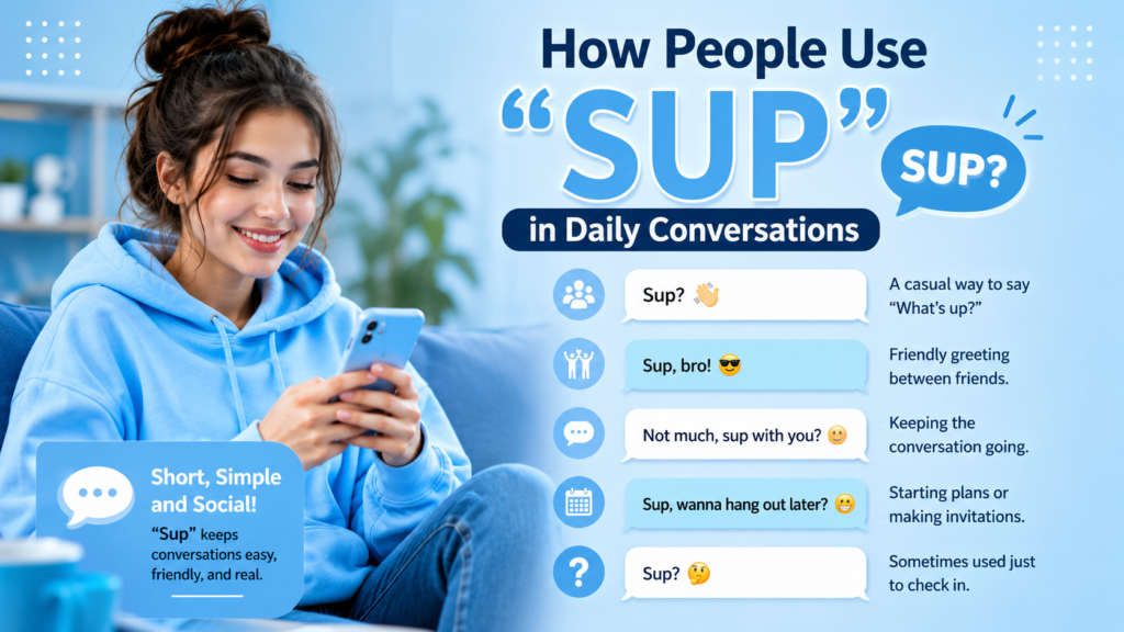How People Use Sup in Daily ConversationsHow People Use Sup in Daily Conversations
