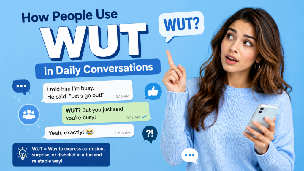 How People Use WUT in Daily Conversations