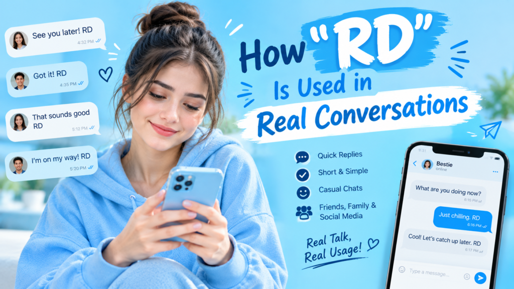 How RD Is Used in Real Conversations