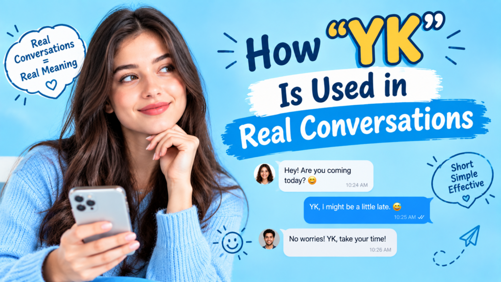 How YK Is Used in Real Conversations