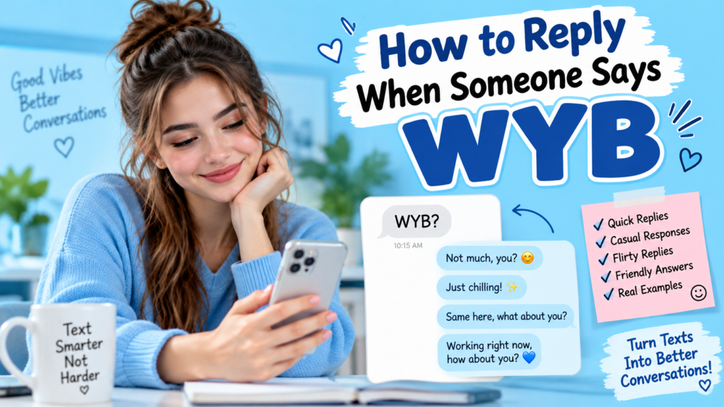 How to Reply When Someone Says WYB