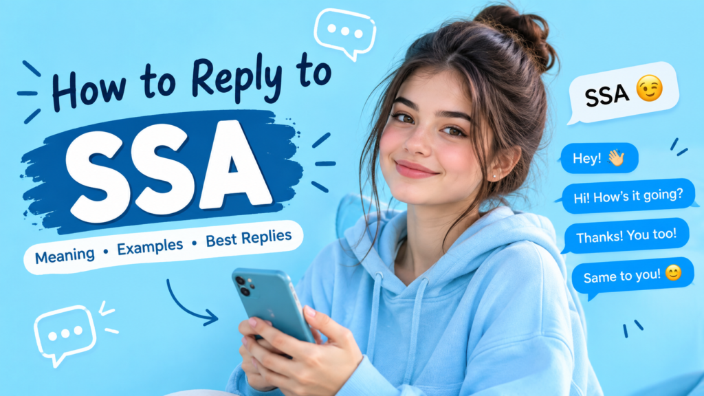 How to Reply to SSA