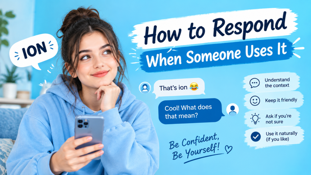 How to Respond When Someone Uses It