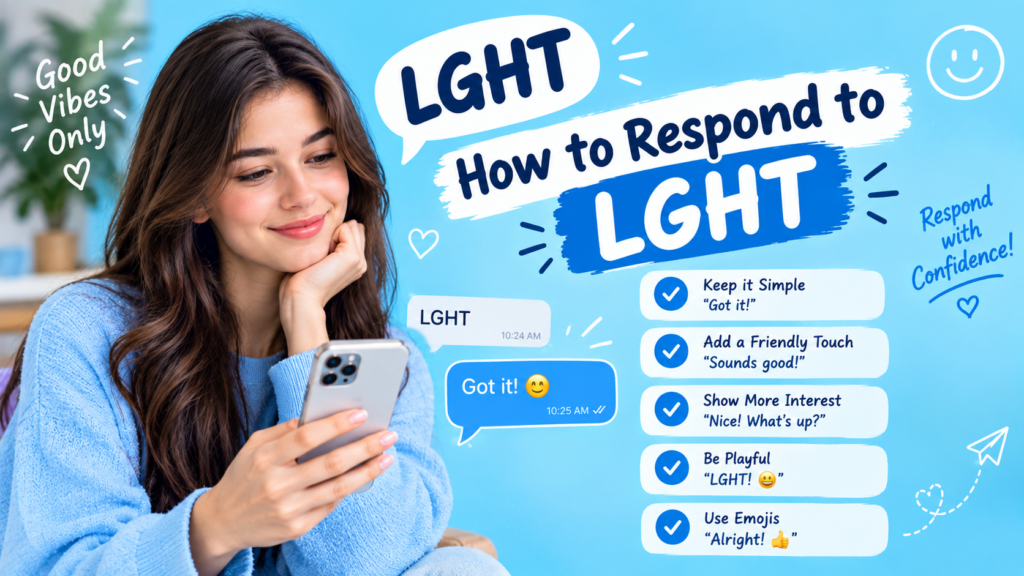 How to Respond to LGHT