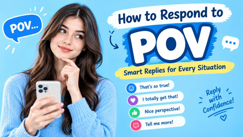 How to Respond to POV