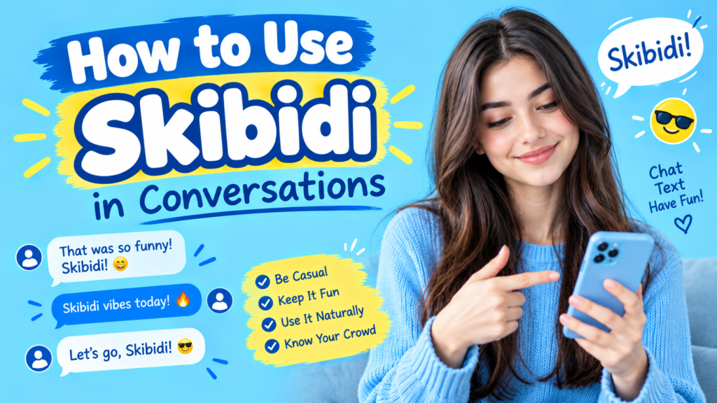 How to Use Skibidi in Conversations