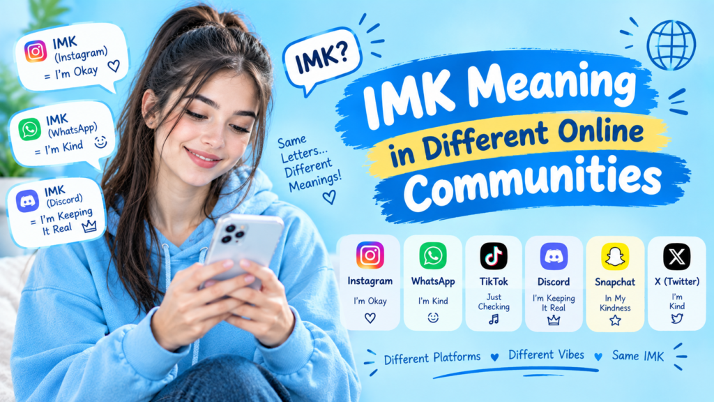 IMK Meaning in Different Online Communities