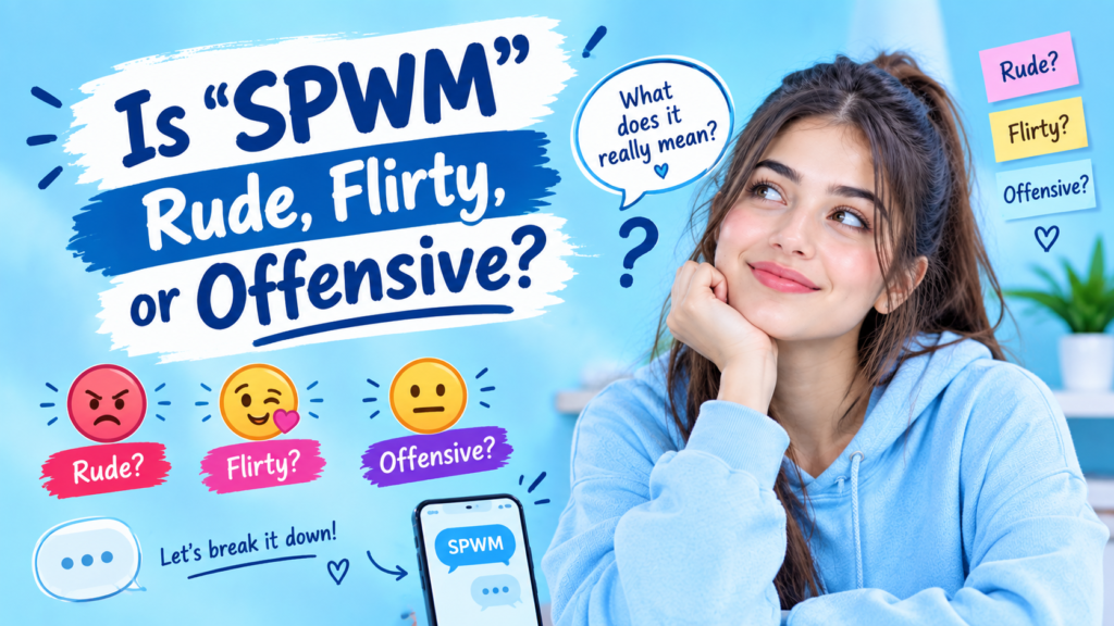 Is SPWM Rude, Flirty, or Offensive