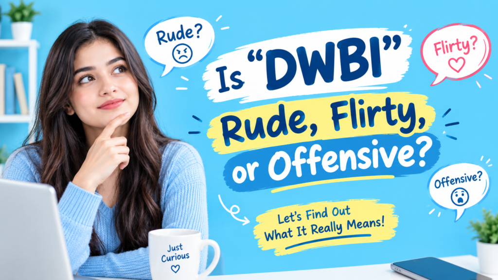 Is dwbi Rude, Flirty, or Offensive