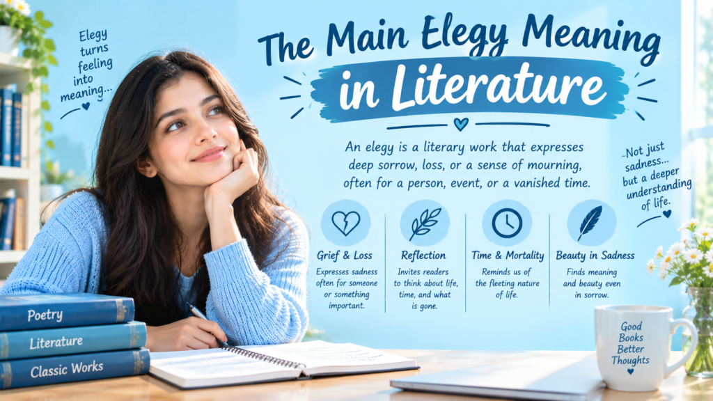 The Main Elegy Meaning in Literature