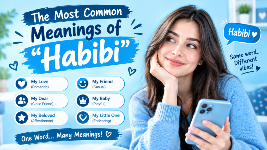 The Most Common Meanings of Habibi