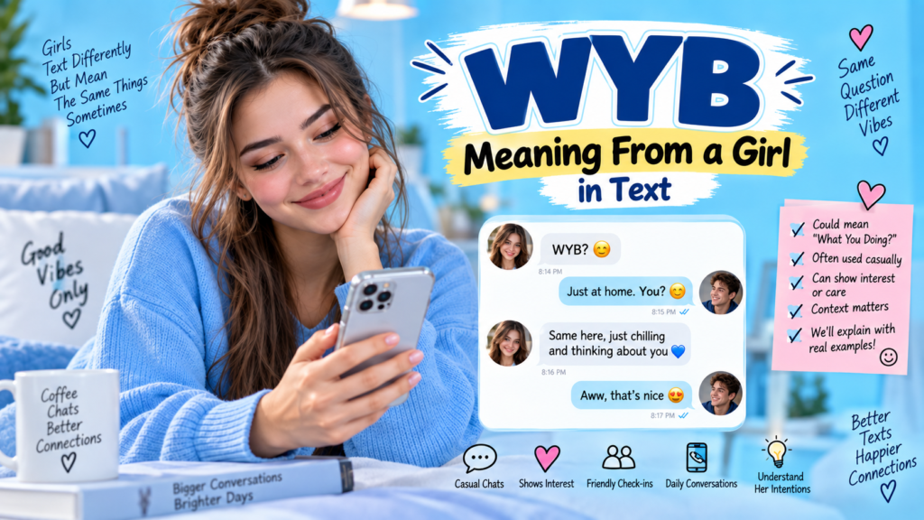 WYB Meaning From a Girl in Text