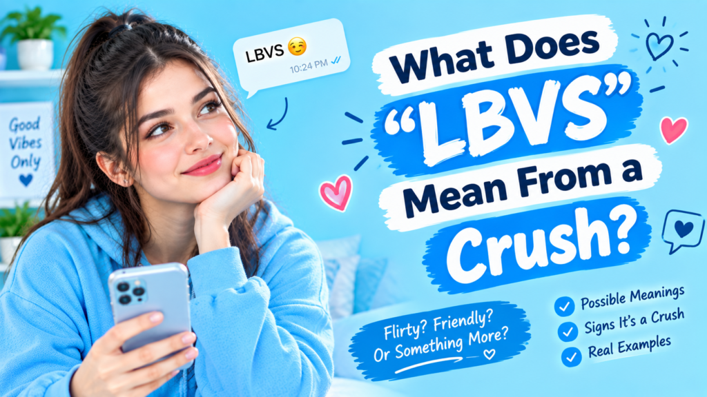What Does LBVS Mean From a Crush