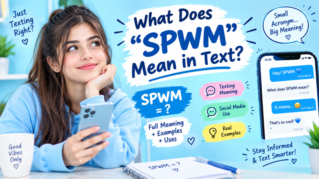 What Does SPWM Mean in Text