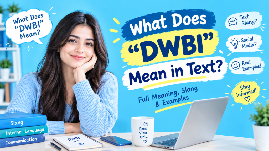 What Does dwbi Mean in Text