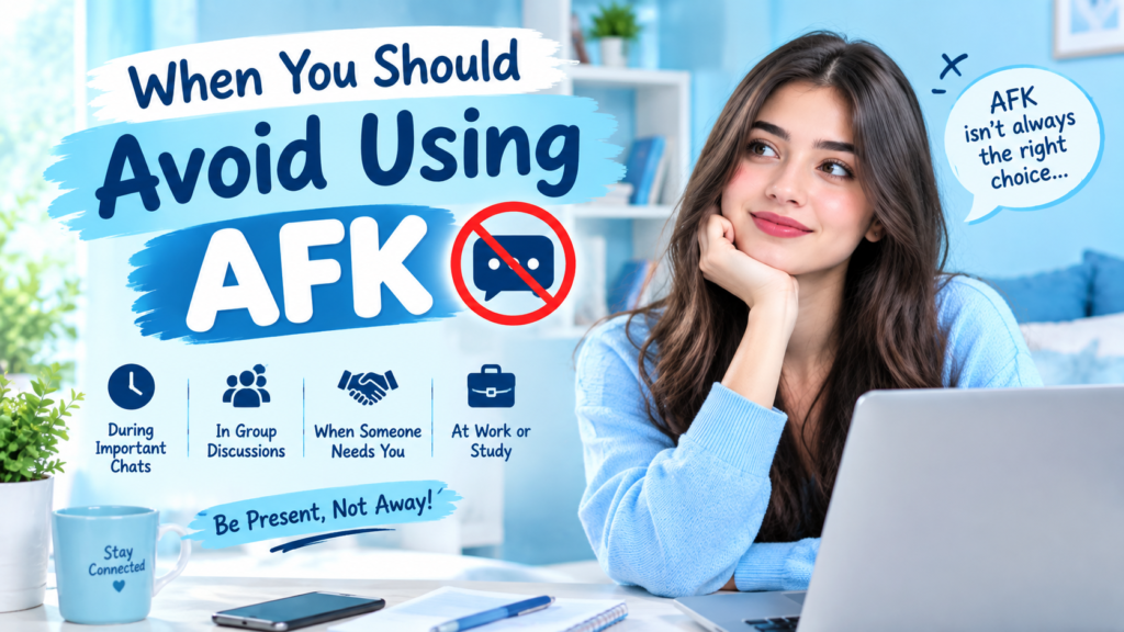 When You Should Avoid Using AFK