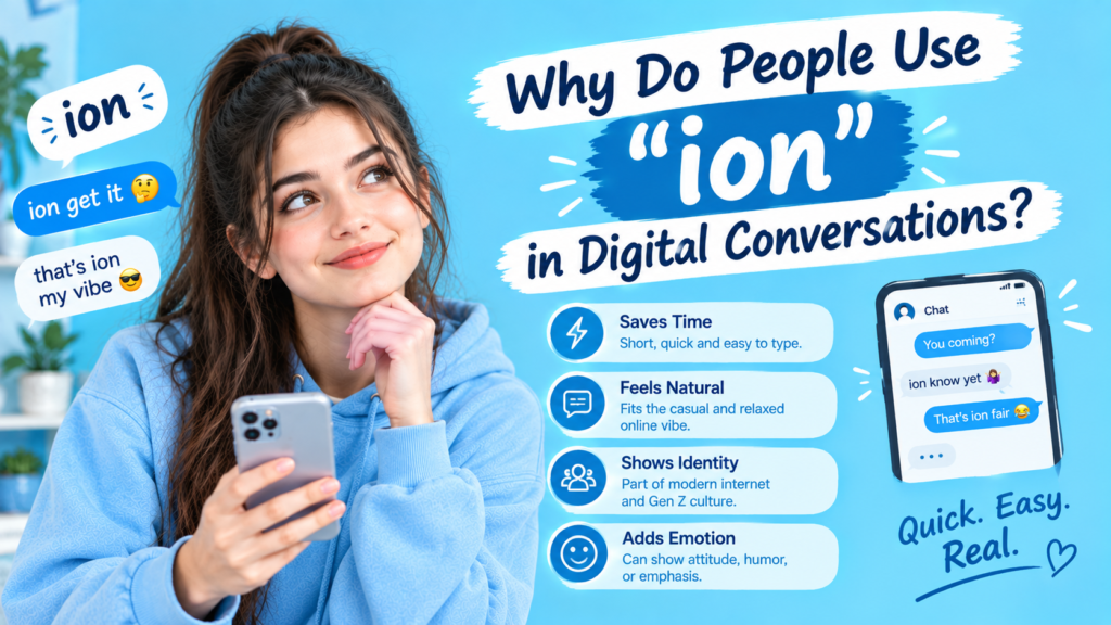 Why Do People Use ion in Digital Conversations