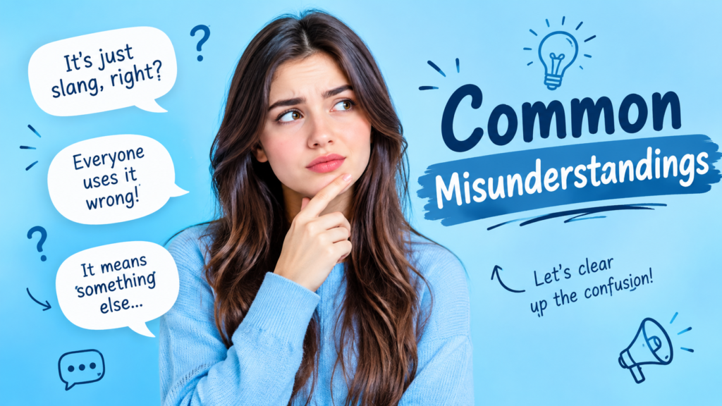 Common Misunderstandings