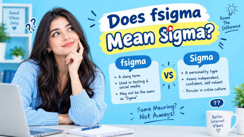 Does fsigma Mean Sigma