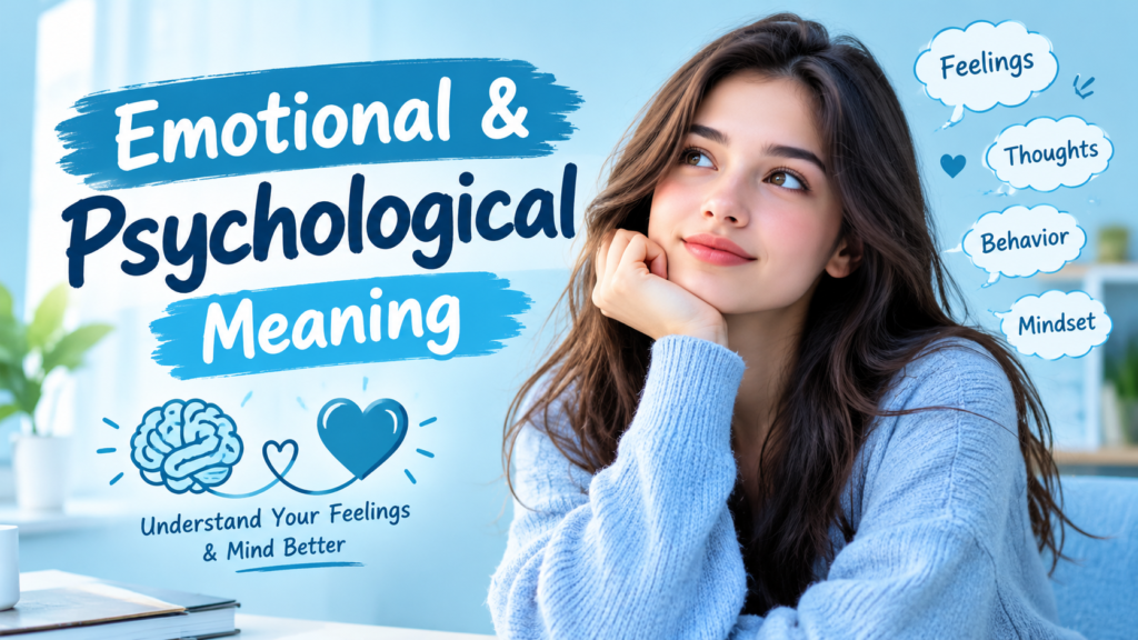 Emotional & Psychological Meaning