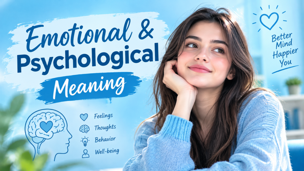 Emotional & Psychological Meaning