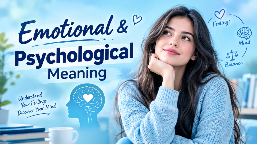 Emotional & Psychological Meaning