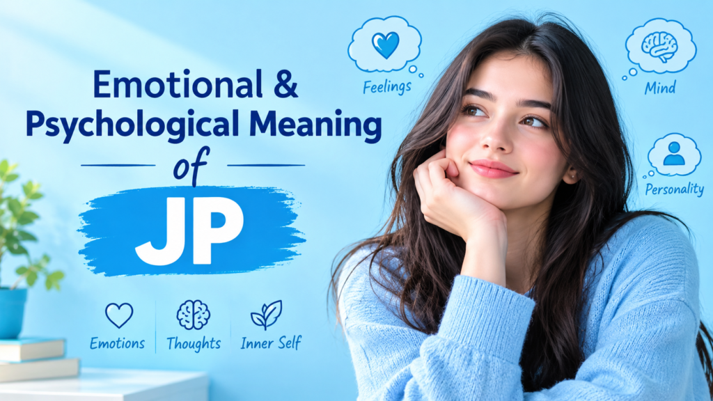 Emotional & Psychological Meaning of JP