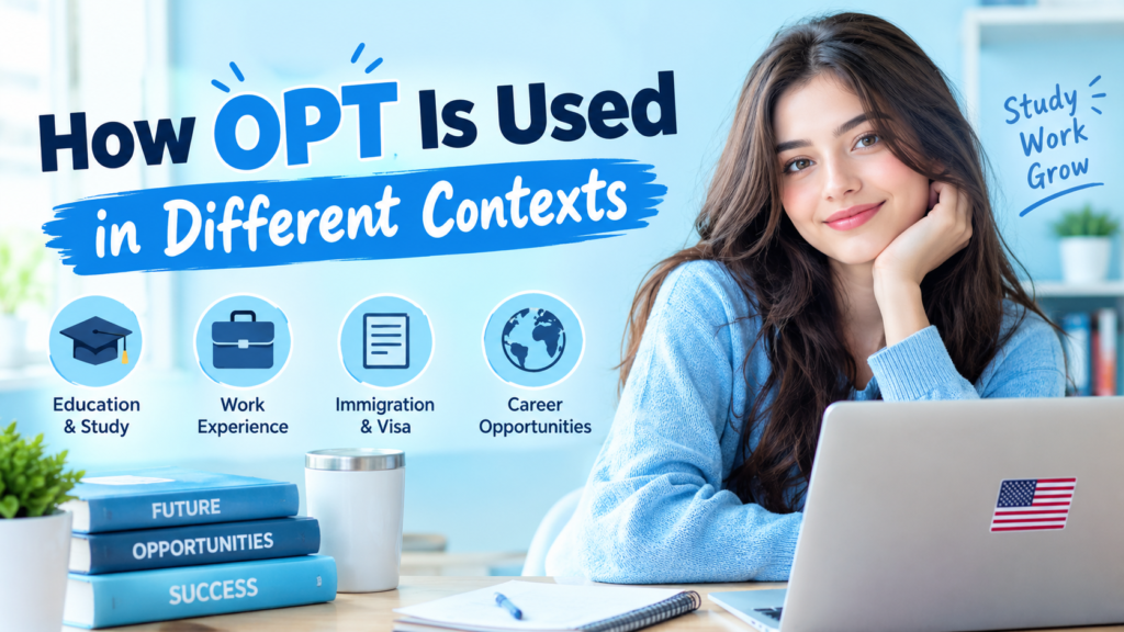 How OPT Is Used in Different Contexts