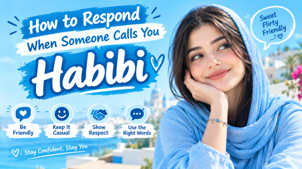 How to Respond When Someone Calls You Habibi