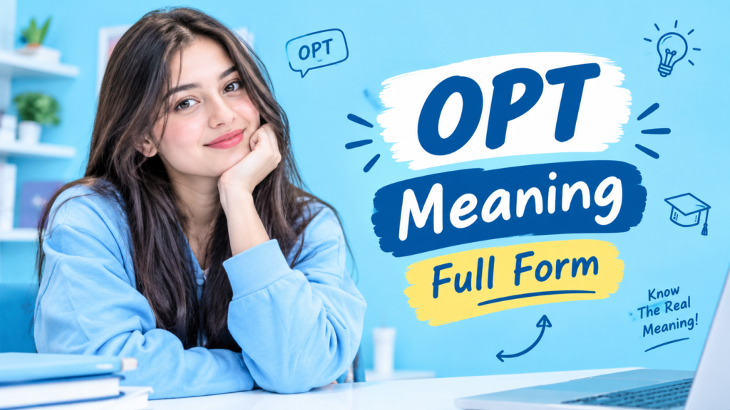OPT Meaning Full Form