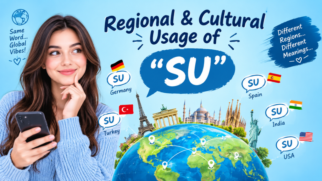 Regional & Cultural Usage of SU