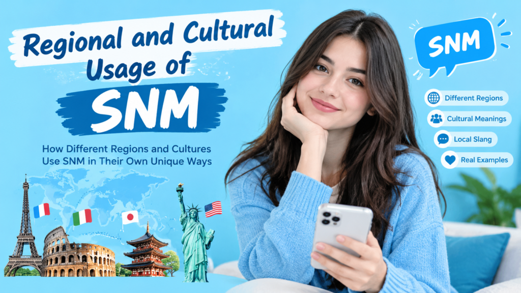 Regional and Cultural Usage of SNM
