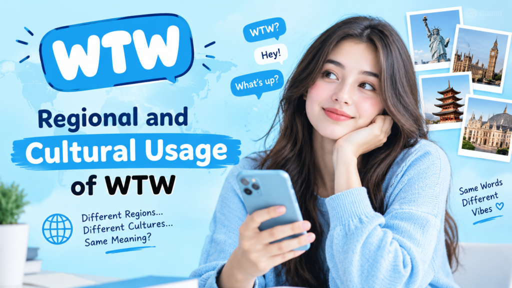 Regional and Cultural Usage of WTW