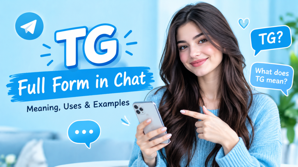 TG Full Form in Chat