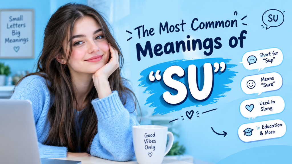 The Most Common Meanings of SU