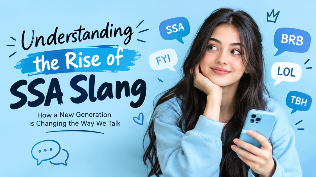 Understanding the Rise of SSA Slang