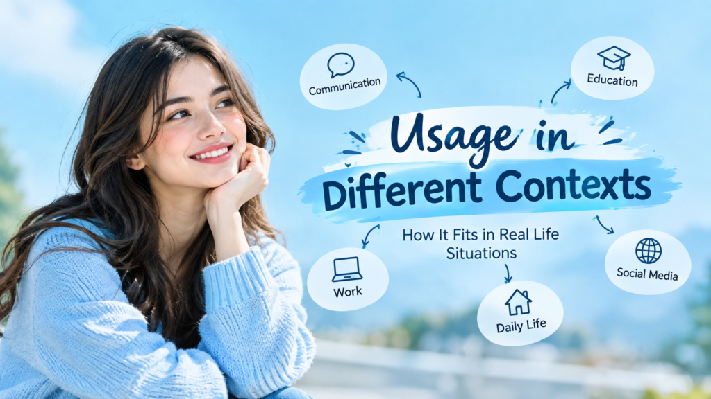 Usage in Different Contexts