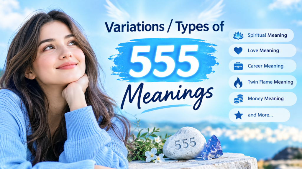 Variations Types of 555 Meanings