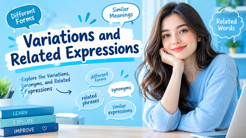Variations and Related Expressions