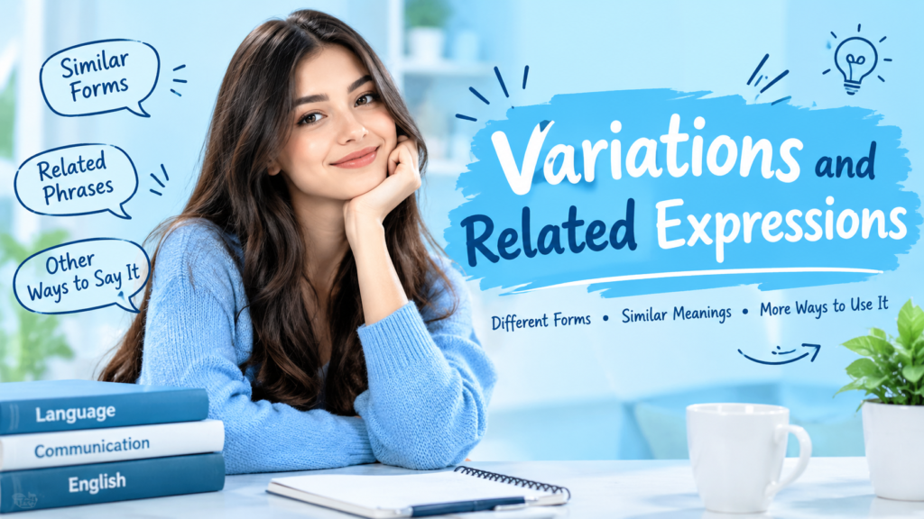 Variations and Related Expressions