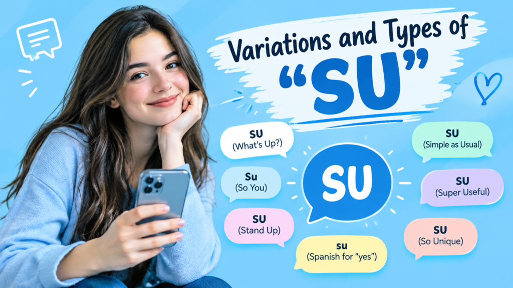 Variations and Types of SU