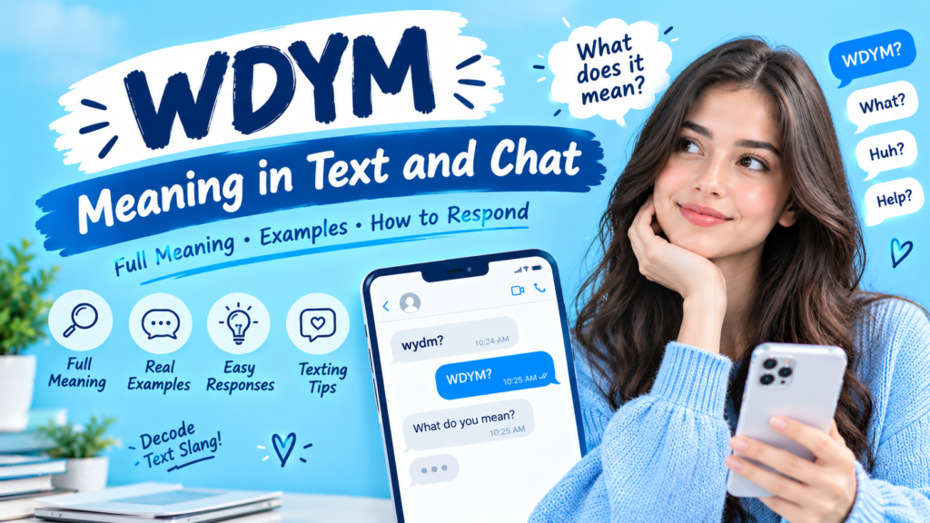 WDYM Meaning in Text and Chat