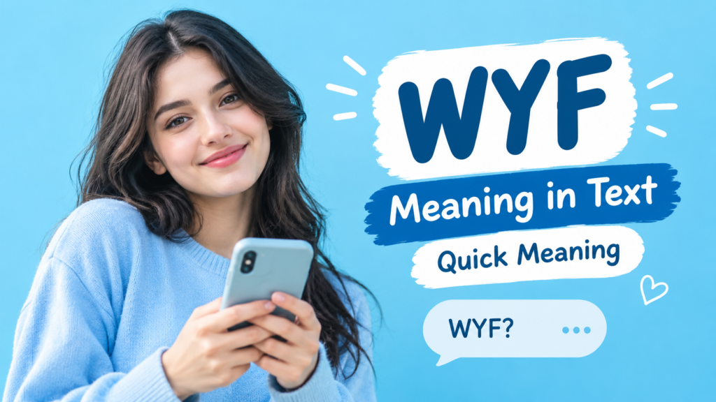 WYF Meaning in Text Quick Meaning